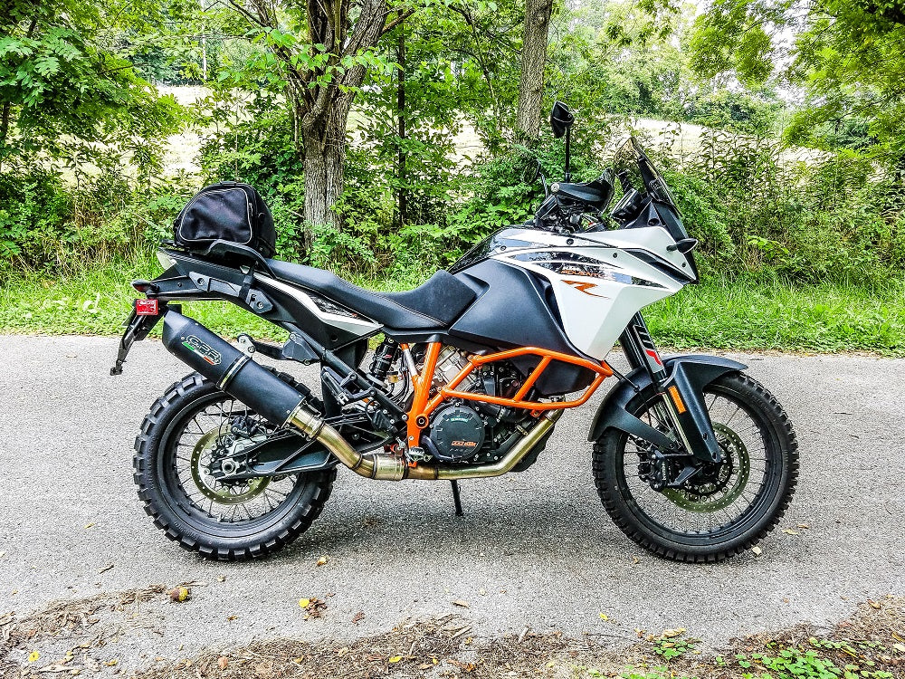 GPR-Exhaust---Furore-Nero-RACING-Slip-on-for-LC-8-Adventure-1090-from-2017-to-2020-Link-Pipe