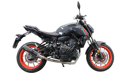 GPR-Exhaust---M3-Black-Titanium-RACING-Full-Line-for-Mt-07-from-2021-to-2024-dB-Killer