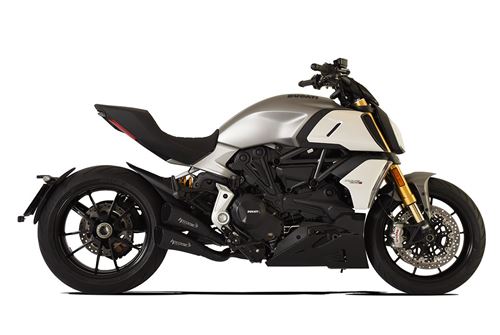 HPCorse - Hydroform Short muffler for Ducati Diavel 1260 for race use only