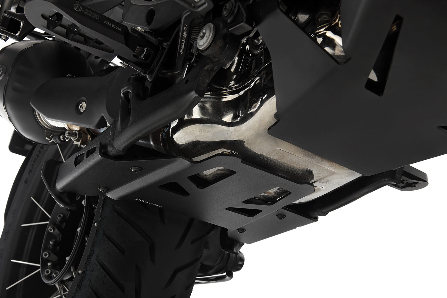 Wunderlich centre stand protection plate R 1300 GS and GS Adventure - complete your BMW ✔ Premium components ✔ Integrated design ➜ Order now