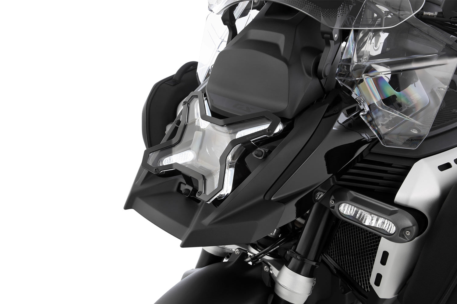Wunderlich Removable Headlight Guard CLEAR R 1300 GS Adventure - complete your BMW ✔ Premium components ✔ Integrated design ➜ Order now
