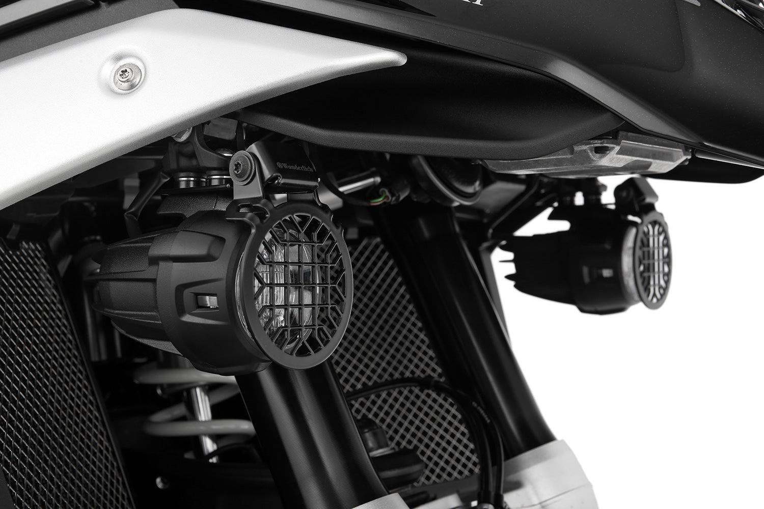Wunderlich LED Auxiliary light protection grille NANO R 1300 GS - complete your BMW ✔ Premium components ✔ Integrated design ➜ Order now