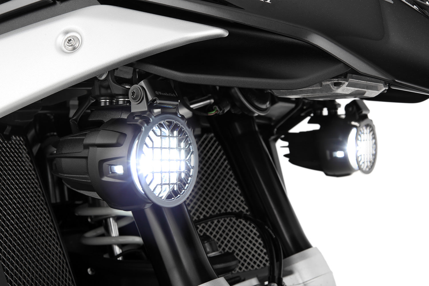 Wunderlich LED Auxiliary light protection grille NANO R 1300 GS - complete your BMW ✔ Premium components ✔ Integrated design ➜ Order now