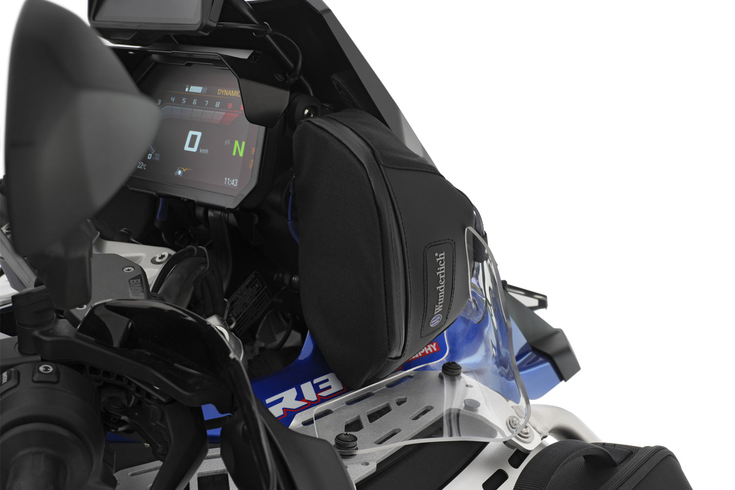 Two functional, cleverly positioned bags ✔ Premium components ✔ Integrated design
