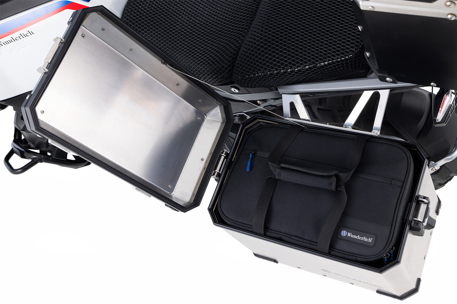 Custom-fit, shape-retaining inner bag for Extreme aluminium cases – BMW R 1300 GS ✔ Premium components ✔ Integrated design