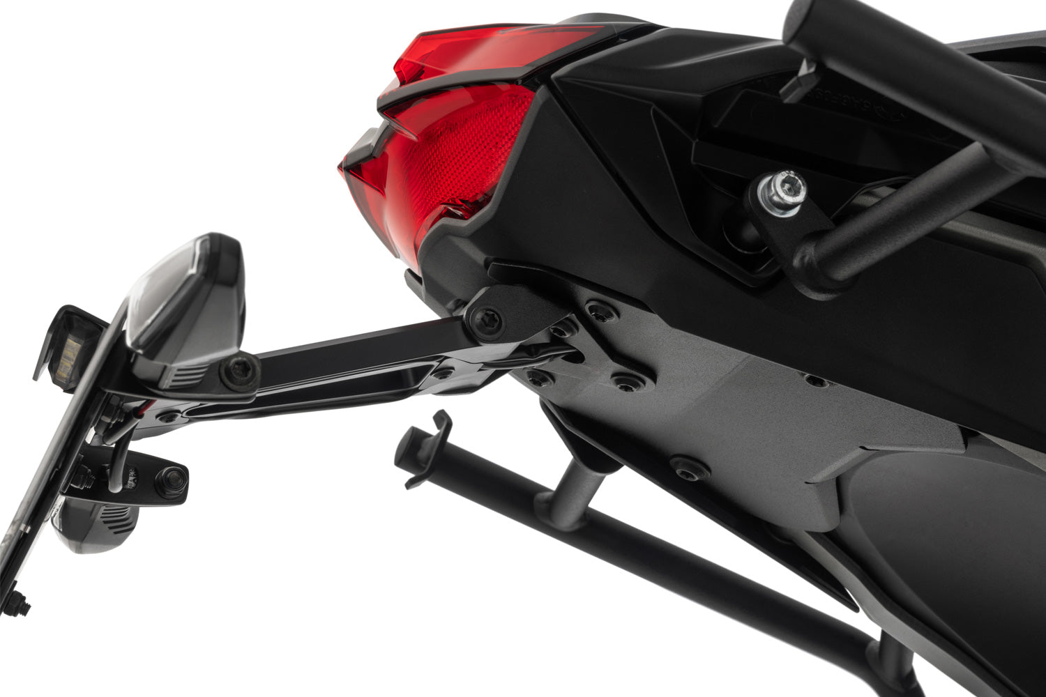 Wunderlich number plate holder R 1300 R/RS for models without luggage rack-13908-102