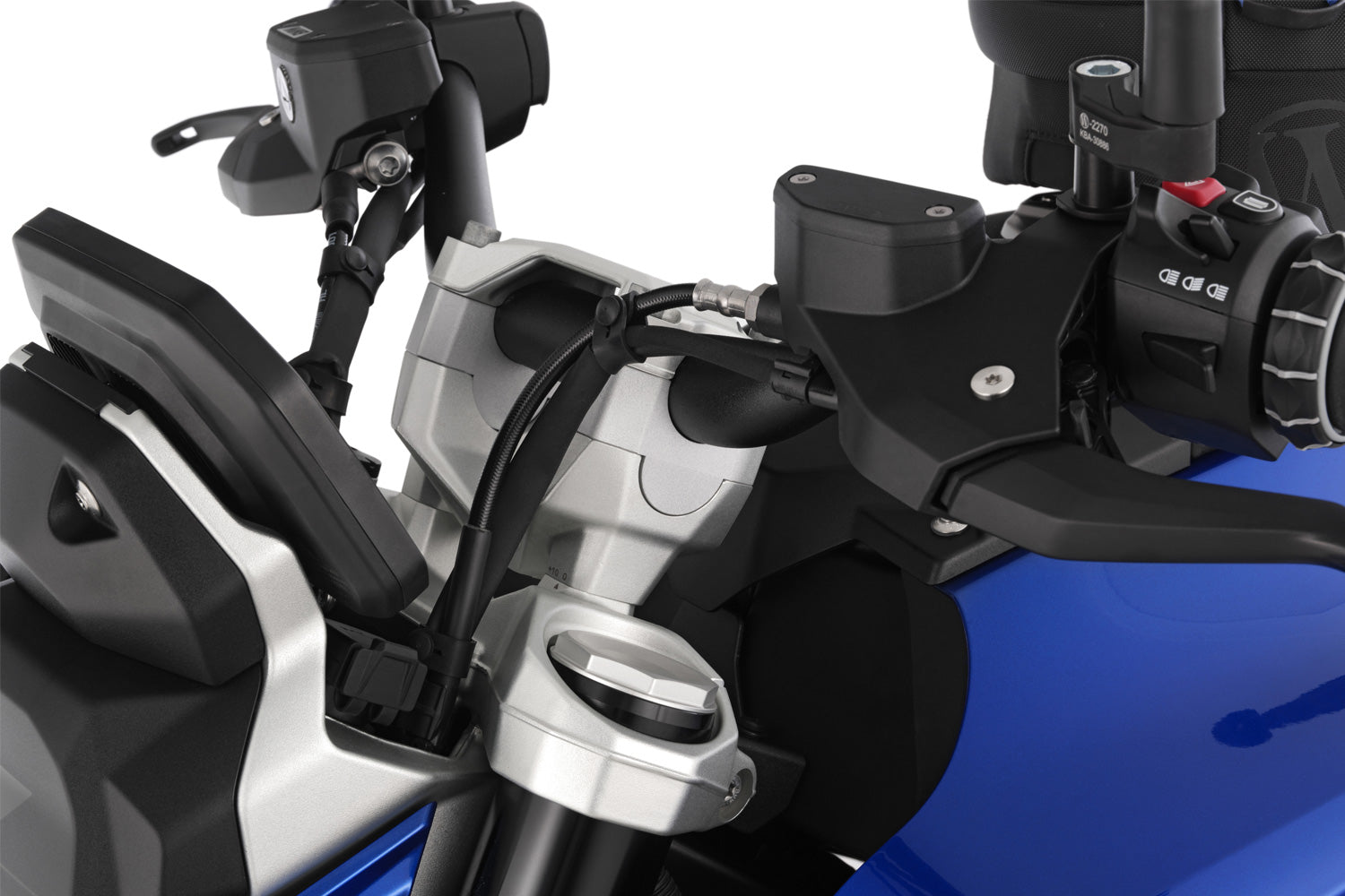Wunderlich ERGO Handlebar Riser R 1300 R for models without BMW sat nav-15300-000