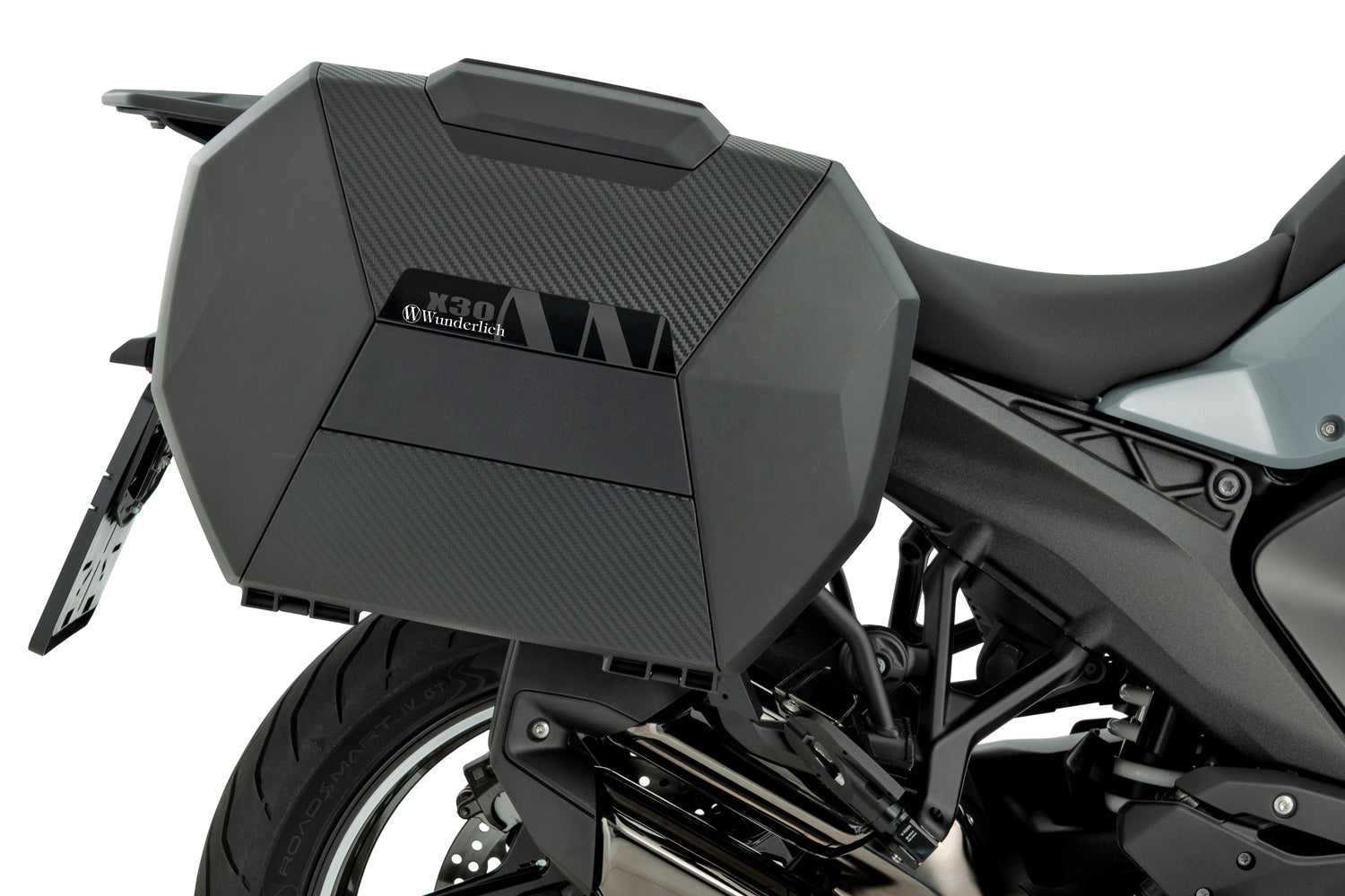Wunderlich luggage system X-CASE X30 R 1300 R/RS with BMW luggage mounts-15608-002