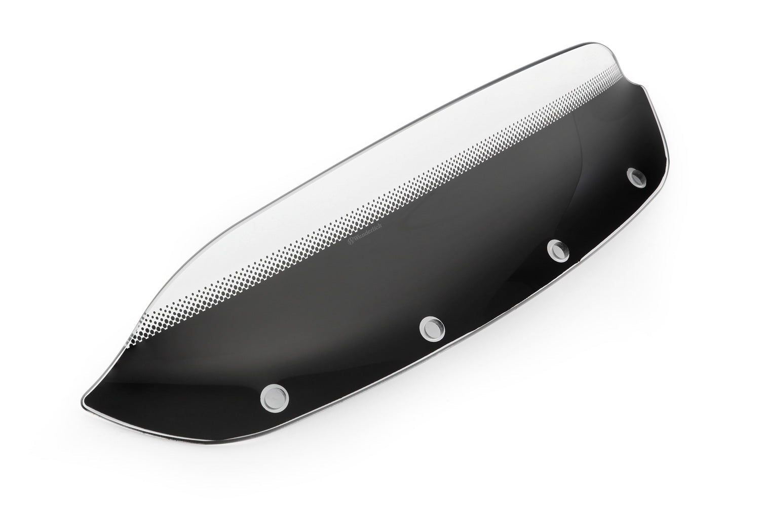 clear transparency with no irritating visual distortions.
 