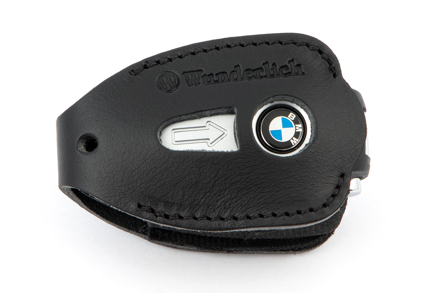Vegetable tanned leather key pouch for the Keyless Ride key. High-quality, hand-made production.