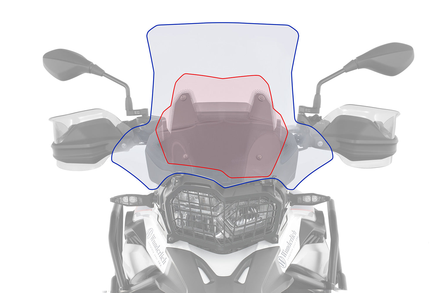Wunderlich Windshield  MARATHON - complete your BMW ✔ Premium components ✔ Integrated design ➜ Order now