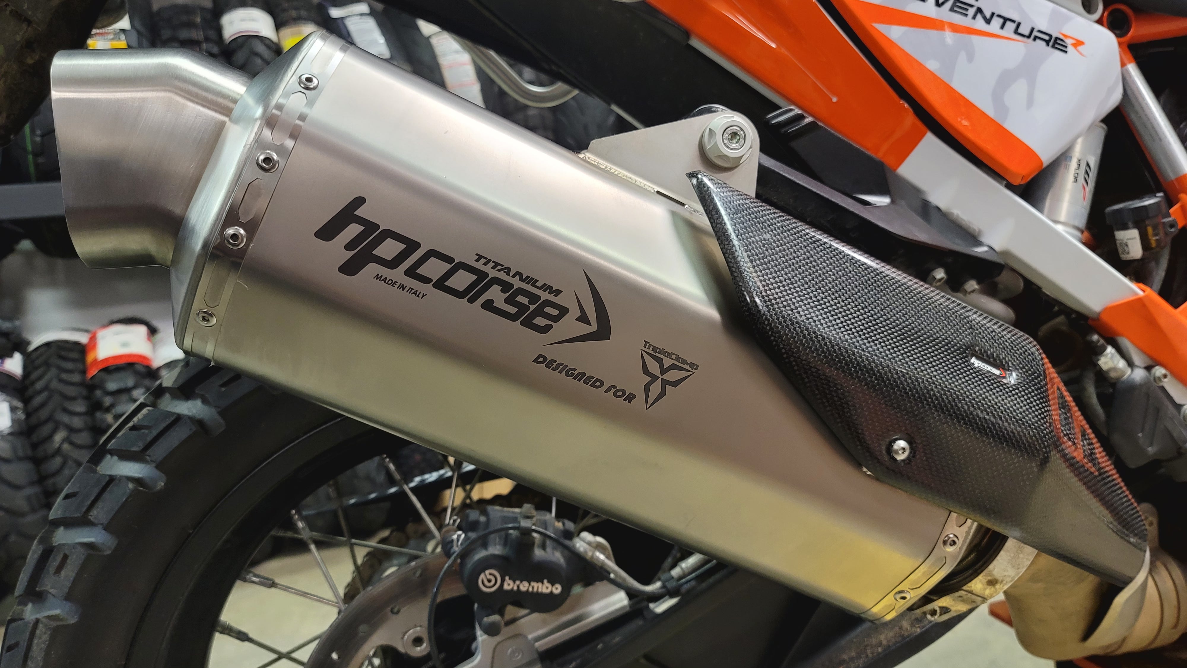 HPCorse - 4-Track RR Exhaust For KTM 1290 Super Adventure S/R (2021 UP)