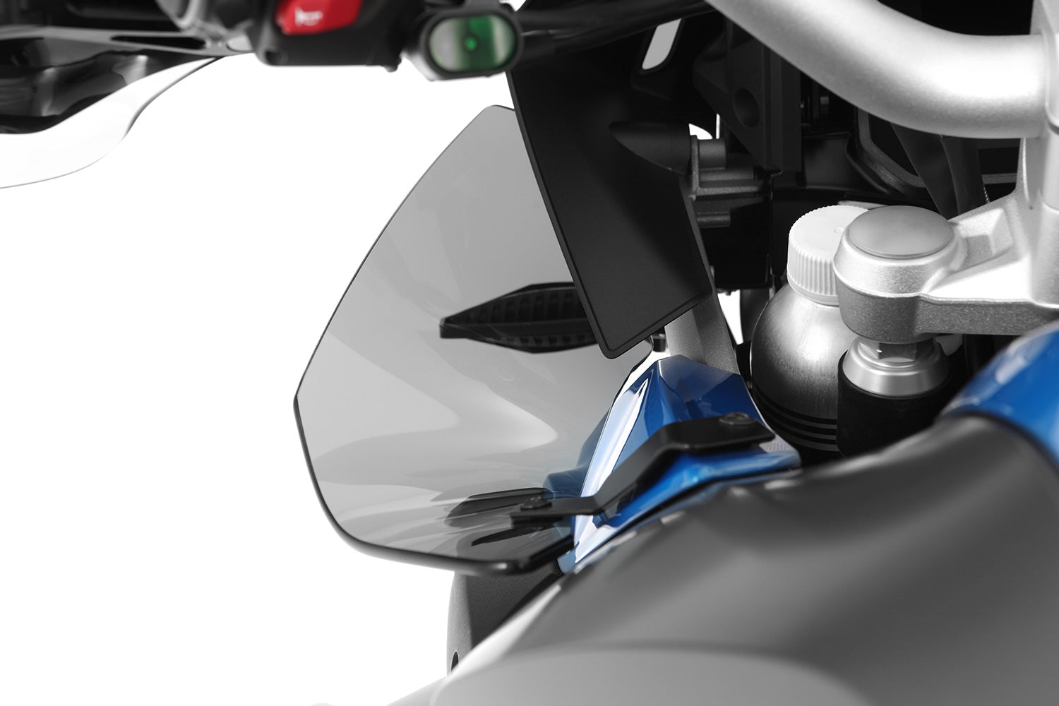 Flaps R 1200 GS LC (2017 -) and R 1250 GS protect the GS rider effectively from wind and weather