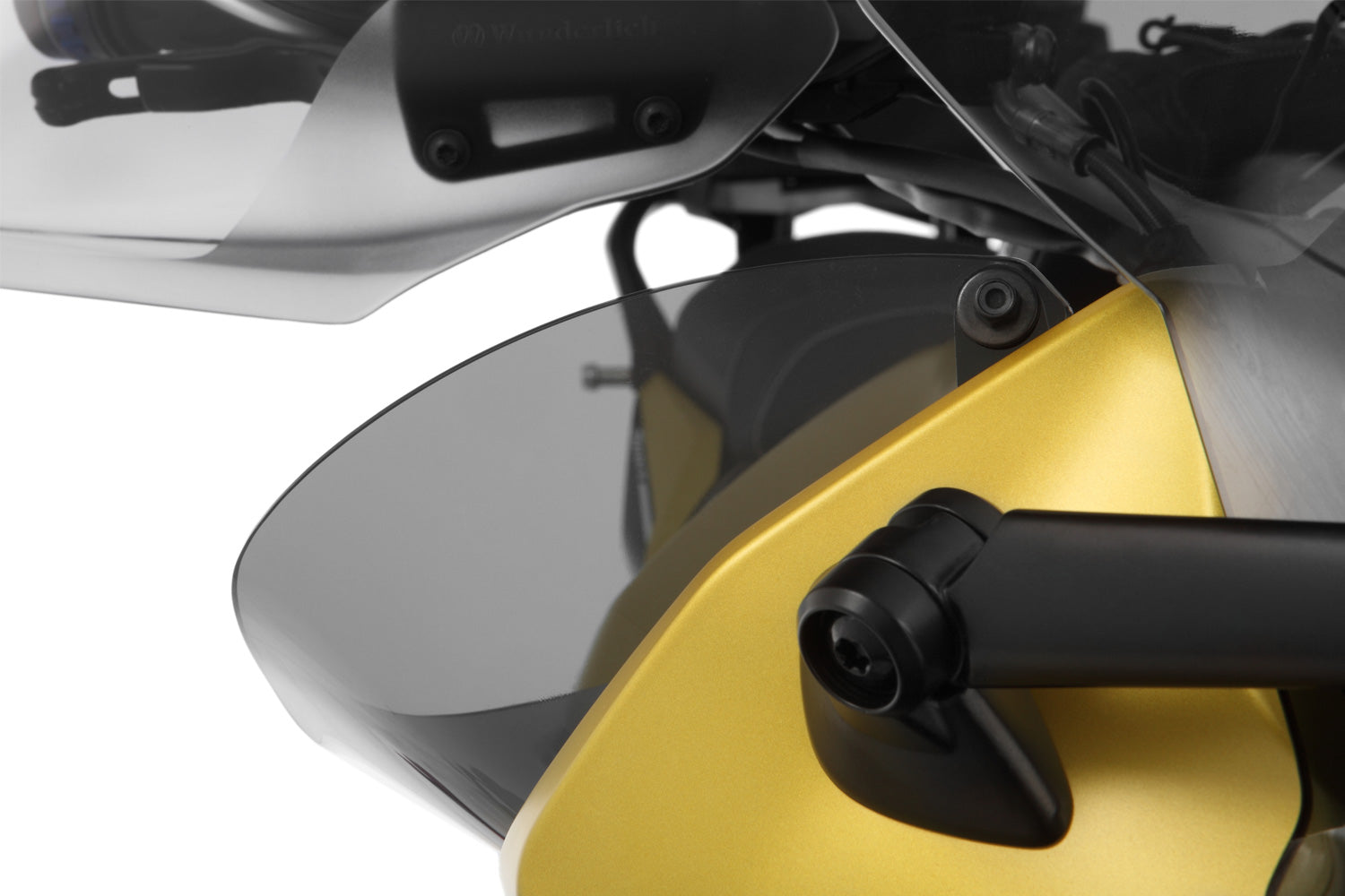 Wunderlich wind deflector »MARATHON-PLUS« effectively protect the RS rider from wind and weather influences