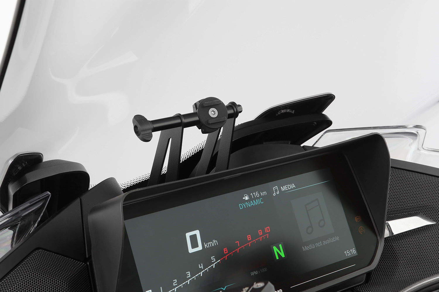 Wunderlich universal device carrier R 1250 RT - complete your BMW ✔ Premium components ✔ Integrated design ➜ Order now