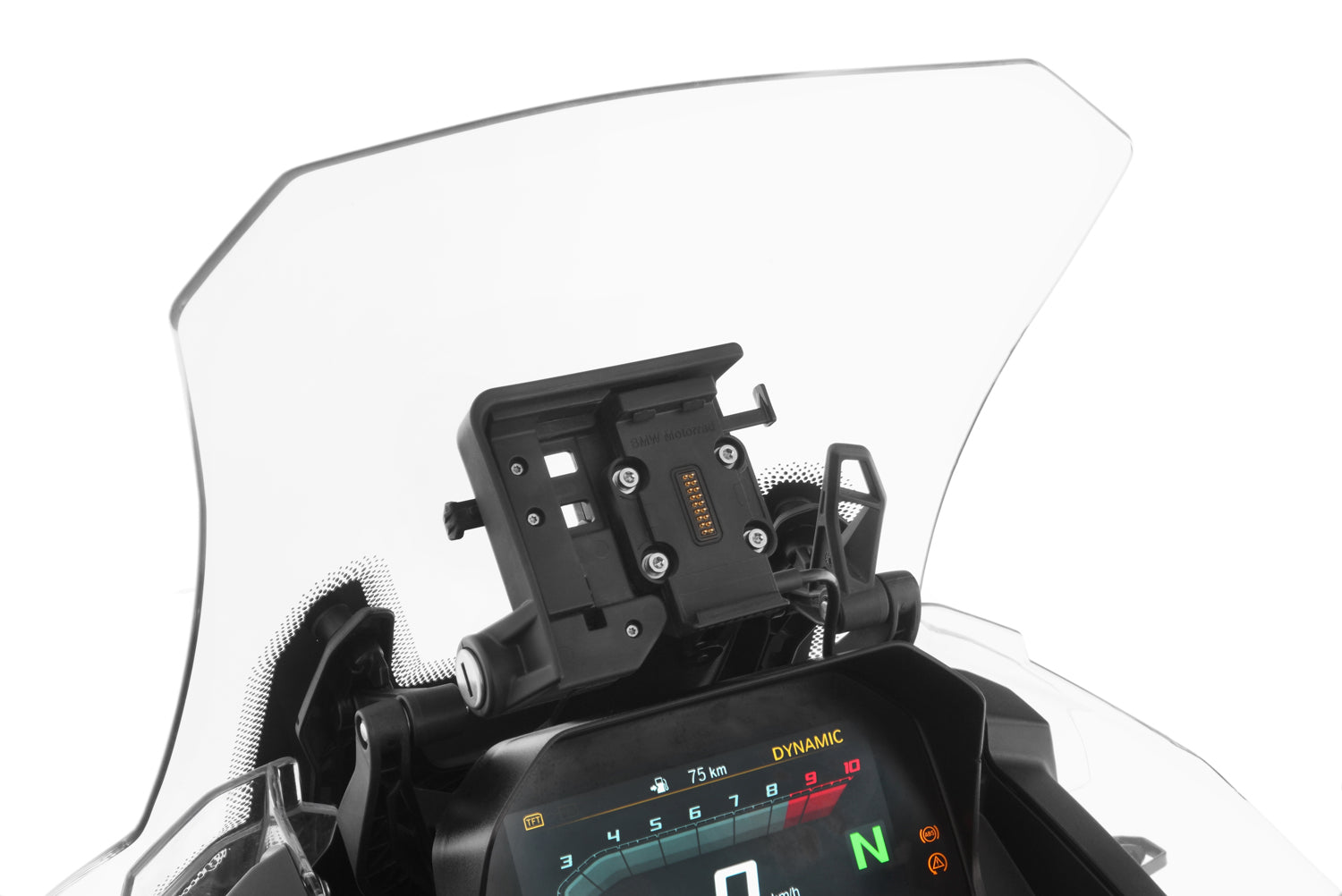 Positions the navigation device in the natural line of sight for ergonomically visibility and operability, making your ride more relaxed.