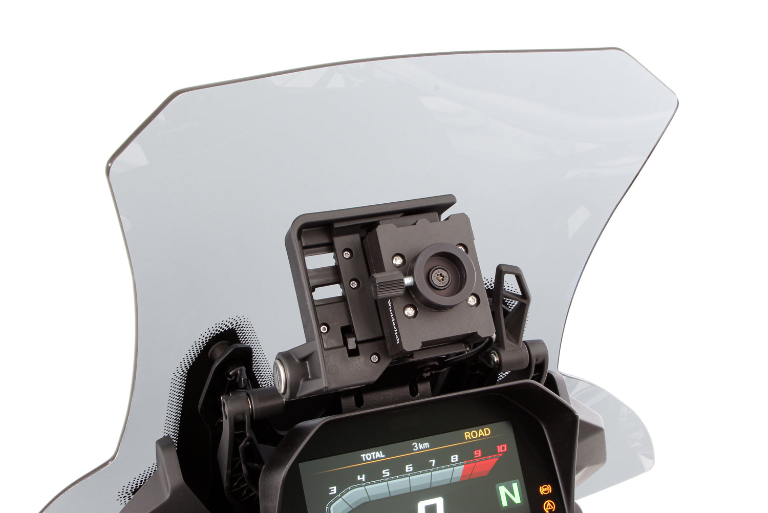 Our thoroughly practical USB charging box  fits all BMWs with the factory-side BMW navigation preparation (Navigator V,  VI).