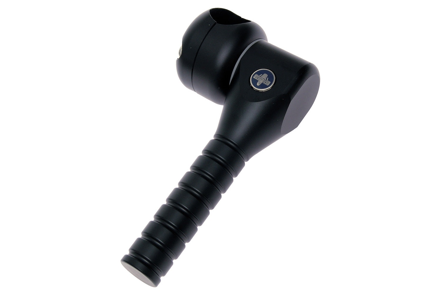 This folding lifting handle makes lifting the BMW bike onto the centre stand much easier, especially when the bike is fully loaded.