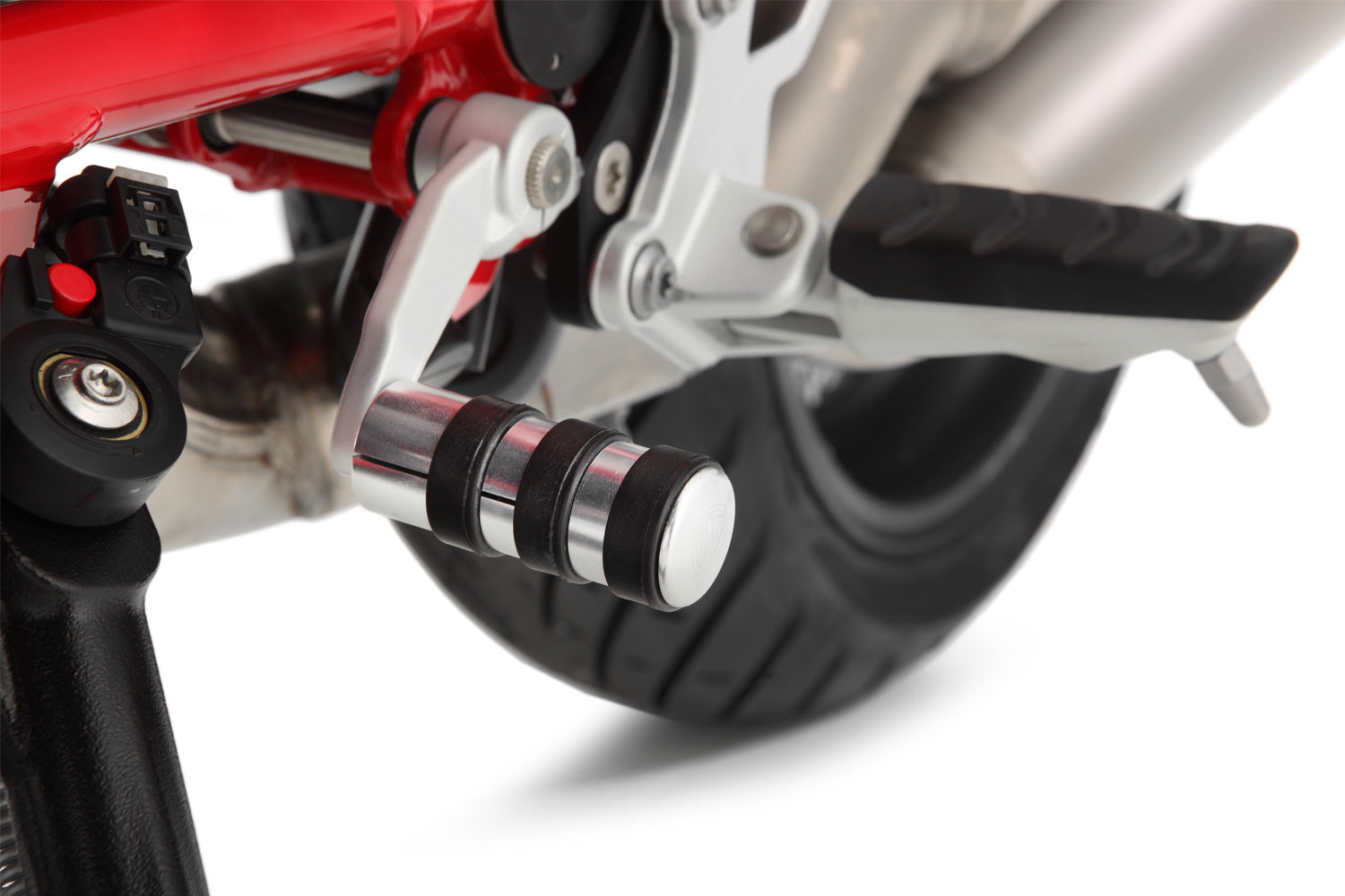 Wunderlich brake and gear lever enlargement touring for BMW R 1200, R 1250, R 1100, R 850 and K 1200 
