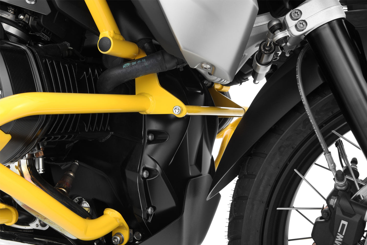 Wunderlich compound strut for engine protection bar VA R 1250 GS - complete your BMW ✔ Premium components ✔ Integrated design ➜ Order now