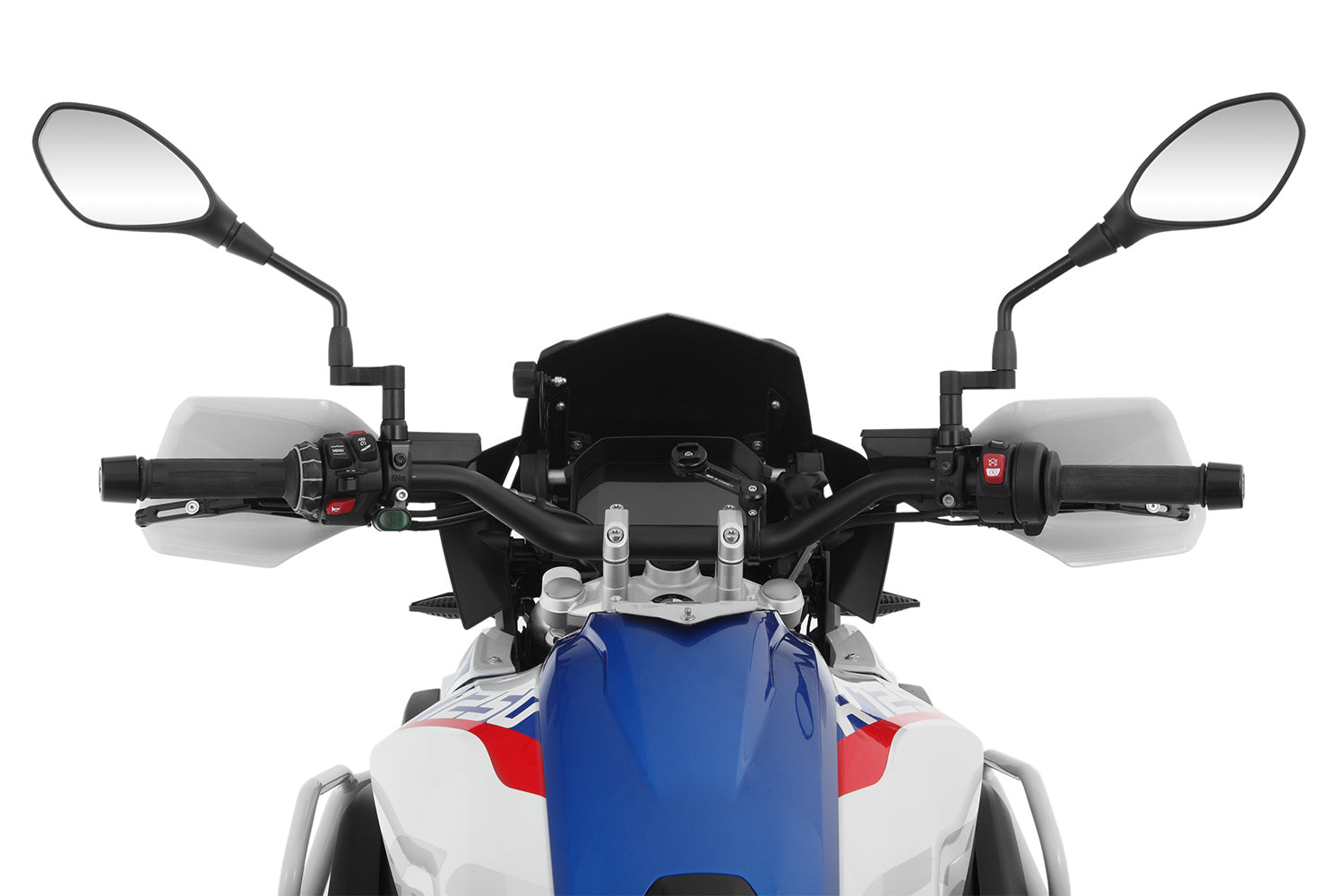 Our Hand guards for the BMW are the remedy you need. You can't get any more protection