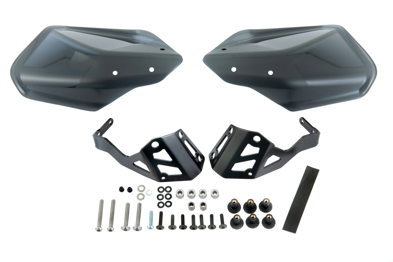 These hand guards offer maximum protection from cold, rain, or dirt.