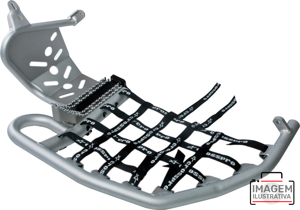 Crosspro - Nerf Bar Evo Pro For Kawasaki KFX 400, Suzuki LT-Z 400-Ice Polish