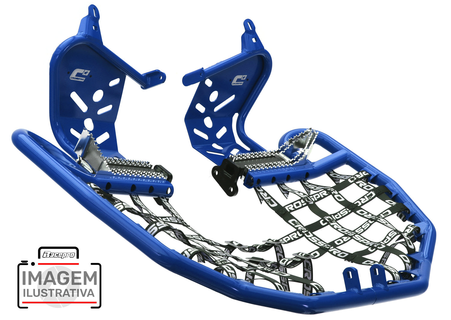 Crosspro - Nerf Bar Evo Pro For Yamaha YFZ 450-Blue
