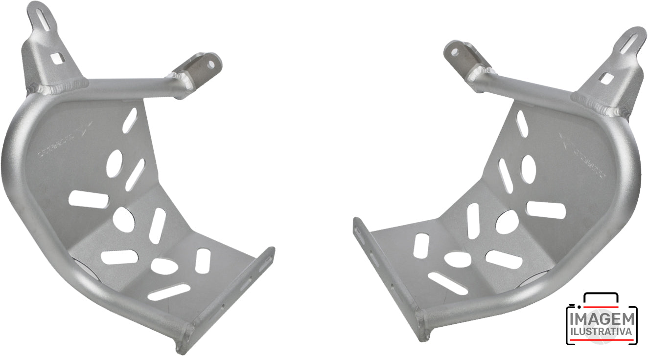 Crosspro - Heel Protection Evo 1 For Yamaha YFM 660 Raptor-Polish