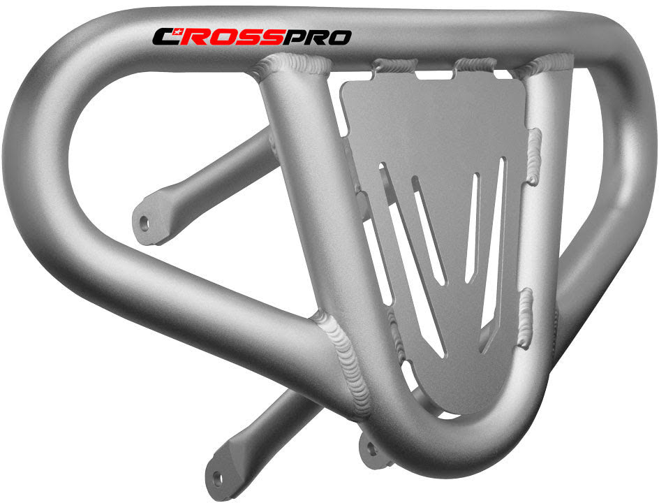 Crosspro - Front Bumper P21 For Can Am (BRP) DS 250-Ice Polish