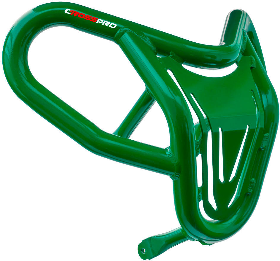 Crosspro - Front Bumper P25 For Kawasaki KFX 700-Green