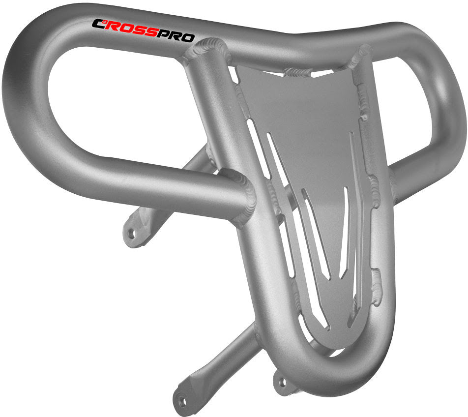 Crosspro - Front Bumper P30 For Polaris Scrambler 500, Trail Blazer 400-Ice Polish