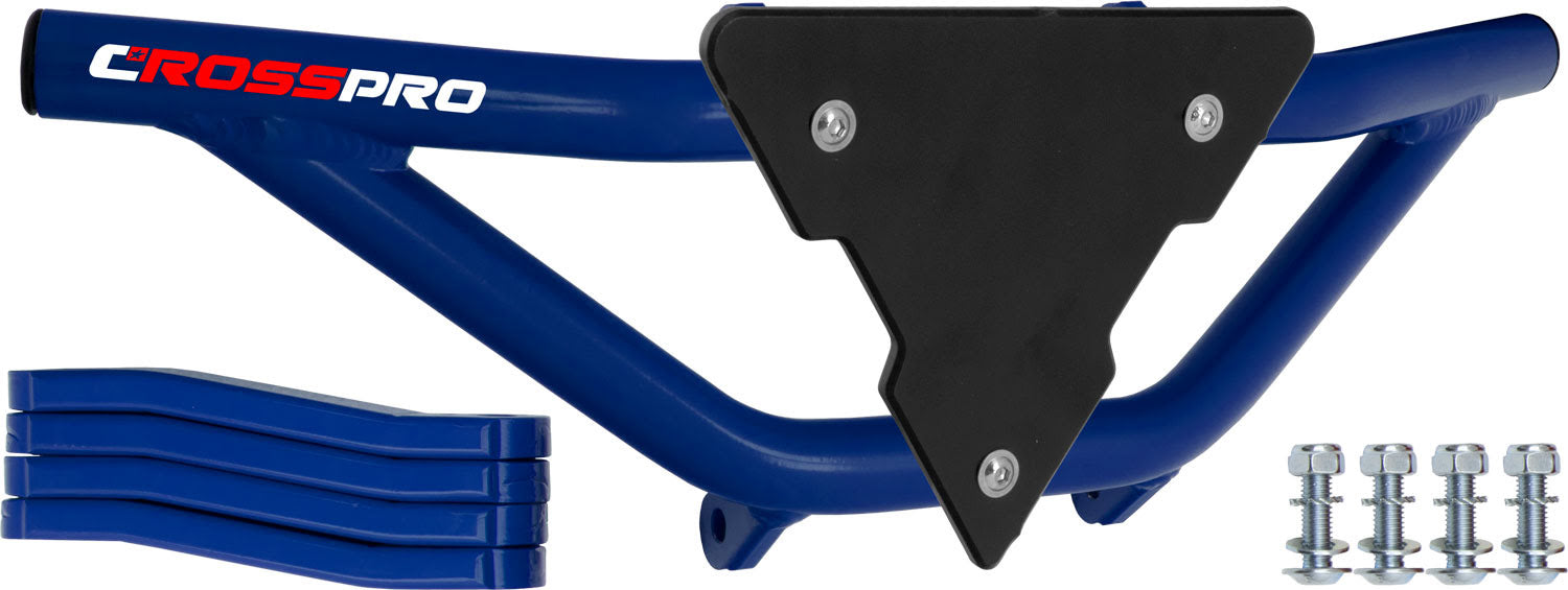 Crosspro - Front Bumper Gliese For Access SP 450-Blue Tube / Black Plate