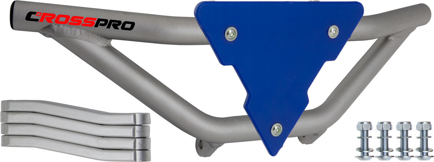 Crosspro - Front Bumper Gliese For Access SP 450-Ice Polish Tube / Blue Plate