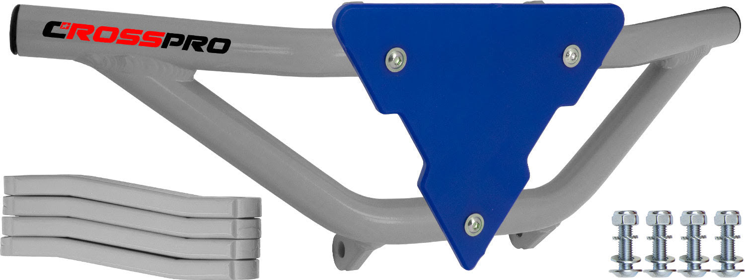 Crosspro - Front Bumper Gliese For Access SP 450-White Tube / Blue Plate