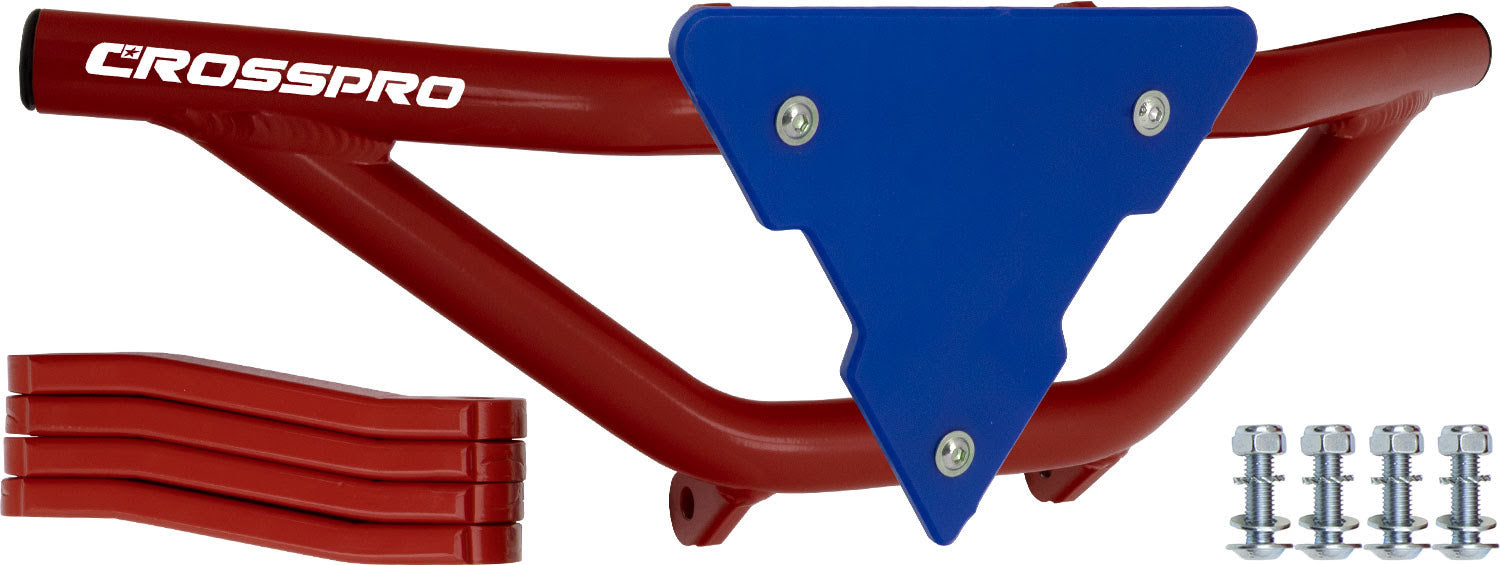 Crosspro - Front Bumper Gliese For Access SP 450-Red Tube / Blue Plate