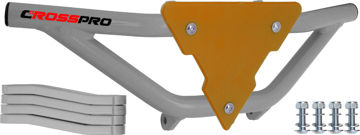 Crosspro - Front Bumper Gliese For Access SP 450-White Tube / Yellow Plate