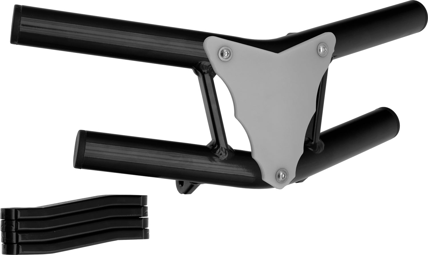 Crosspro - Front Bumper Waspe Lite For Polaris Outlaw 525-Black Tube / White Plate