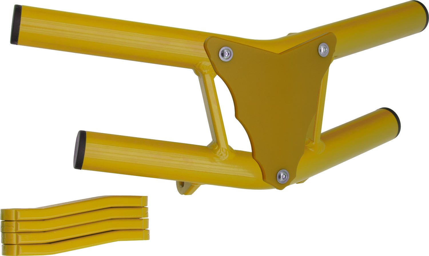 Crosspro - Front Bumper Waspe Lite For Yamaha YFZ 450-Yellow Tube / Yellow Plate