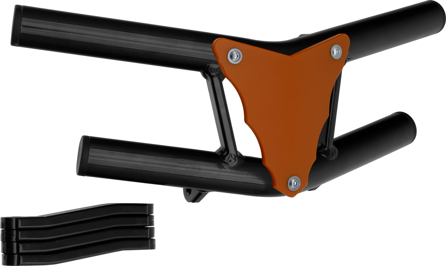 Crosspro - Front Bumper Waspe Lite For Yamaha YFZ 450-Black Tube / Orange Plate
