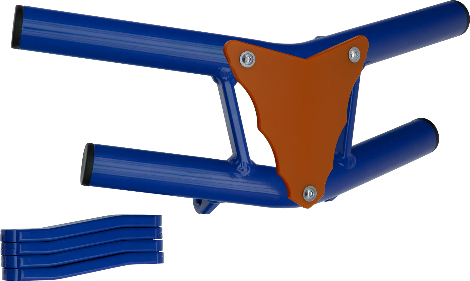 Crosspro - Front Bumper Waspe Lite For Honda TRX 250-Blue Tube / Orange Plate