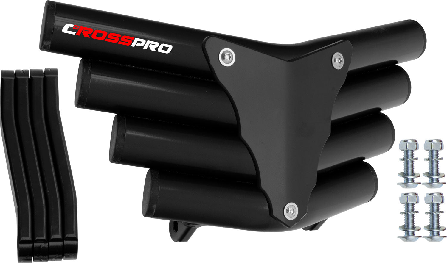 Crosspro - Front Bumper Corot For Polaris Outlaw 525-Black Tube / Black Plate