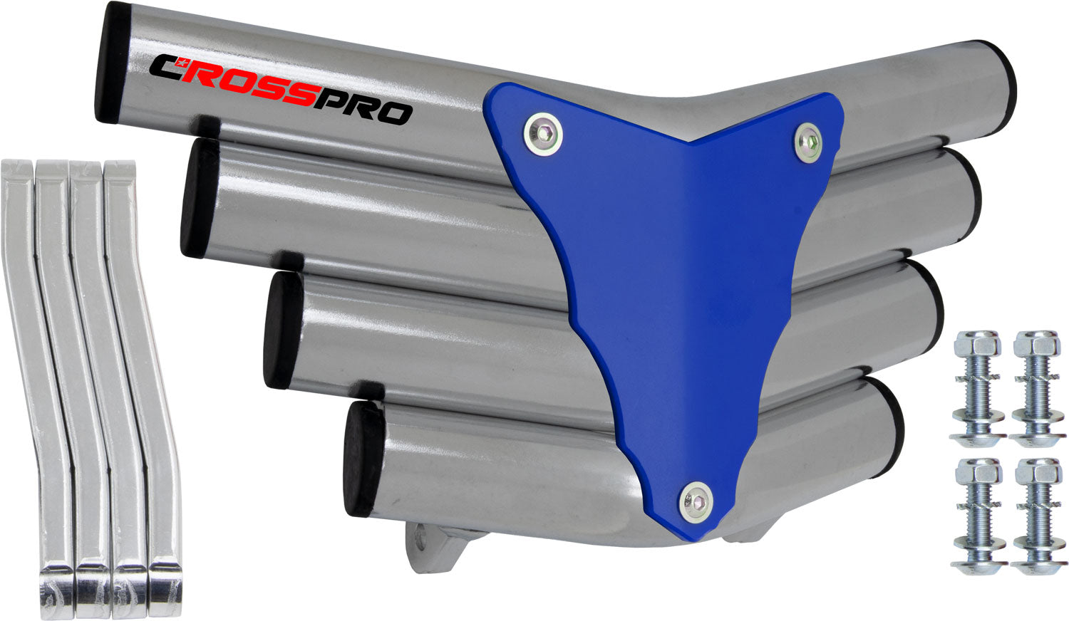 Crosspro - Front Bumper Corot For SMC Ram 520-Polish Tubo / Blue Plate