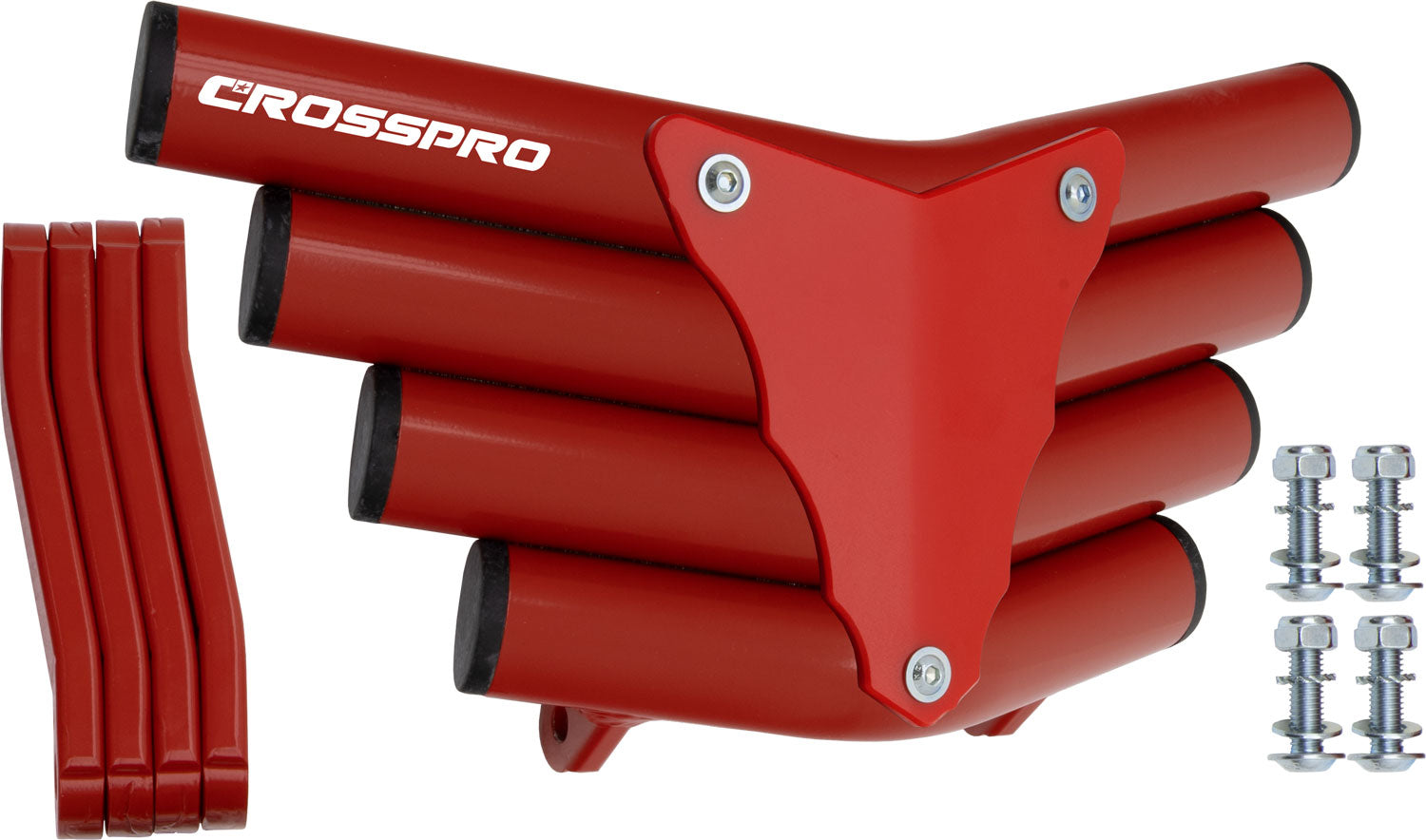 Crosspro - Front Bumper Corot For Access SP 450-Red Tube / Red Plate