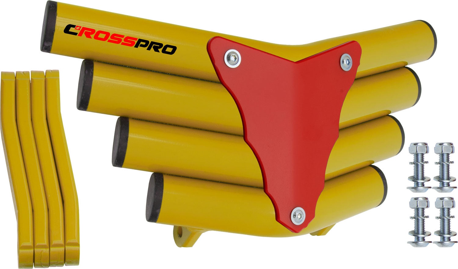 Crosspro - Front Bumper Corot For Access SP 450-Yellow Tube / Red Plate