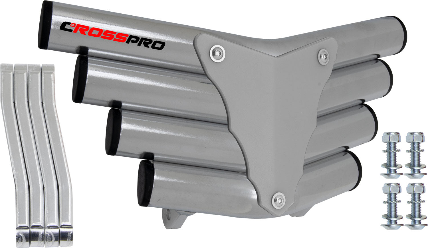 Crosspro - Front Bumper Corot For Polaris Outlaw 500-Polish Tubo / White Plate