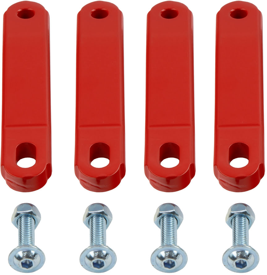 Crosspro - Bumper Fixing GLIESE HASPE / LITE COROT HAT For 450 XC (ATV), 525 XC (ATV), KTM 450 SX (ATV), 505 SX (ATV)-Red