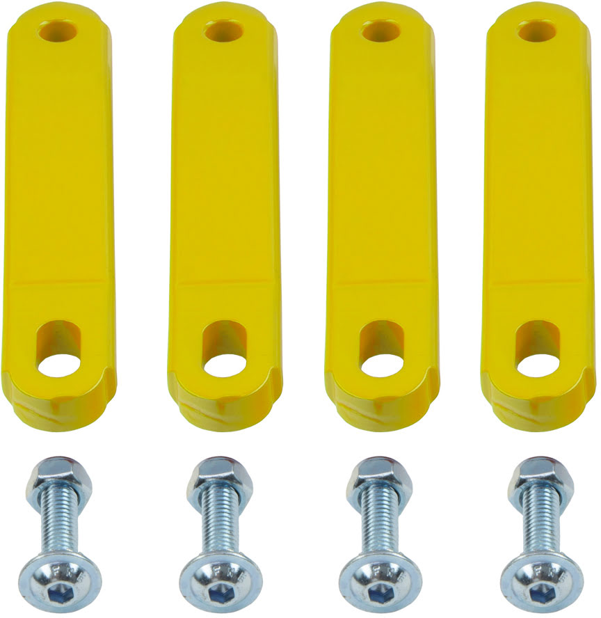 Crosspro - Bumper Fixing GLIESE HASPE / LITE COROT HAT For Yamaha YFM 660 Raptor-Yellow