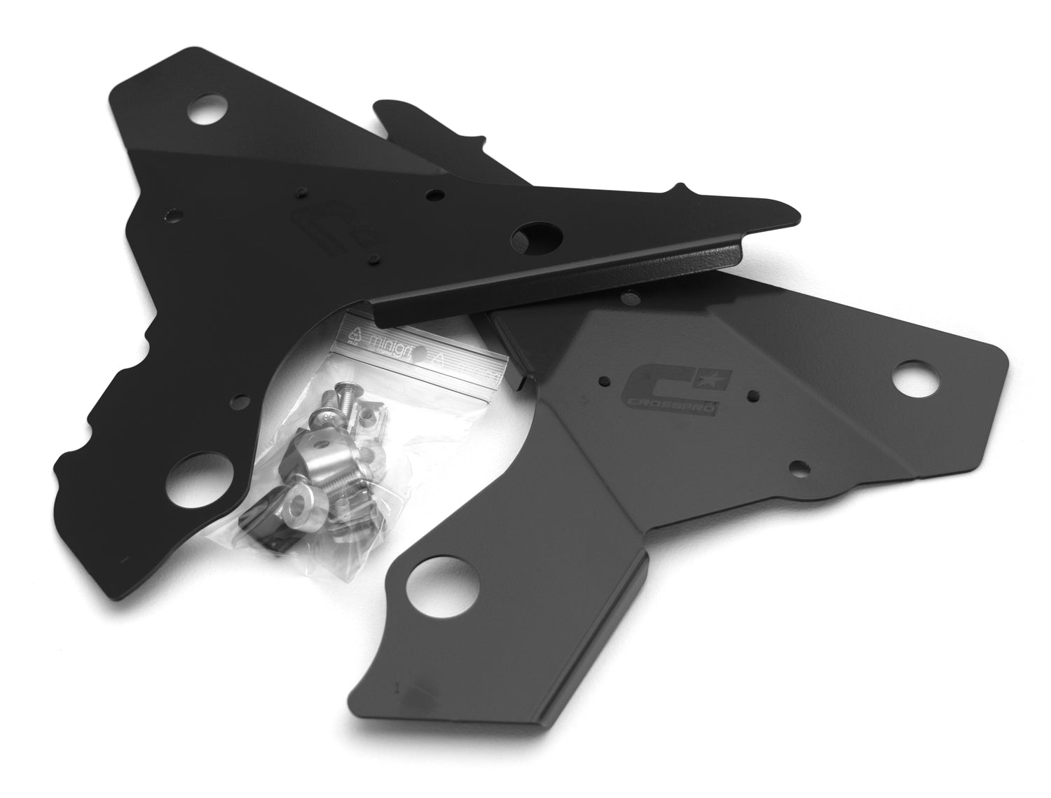 Crosspro - Frame Guards Aluminum For Suzuki LT-R 450-Black