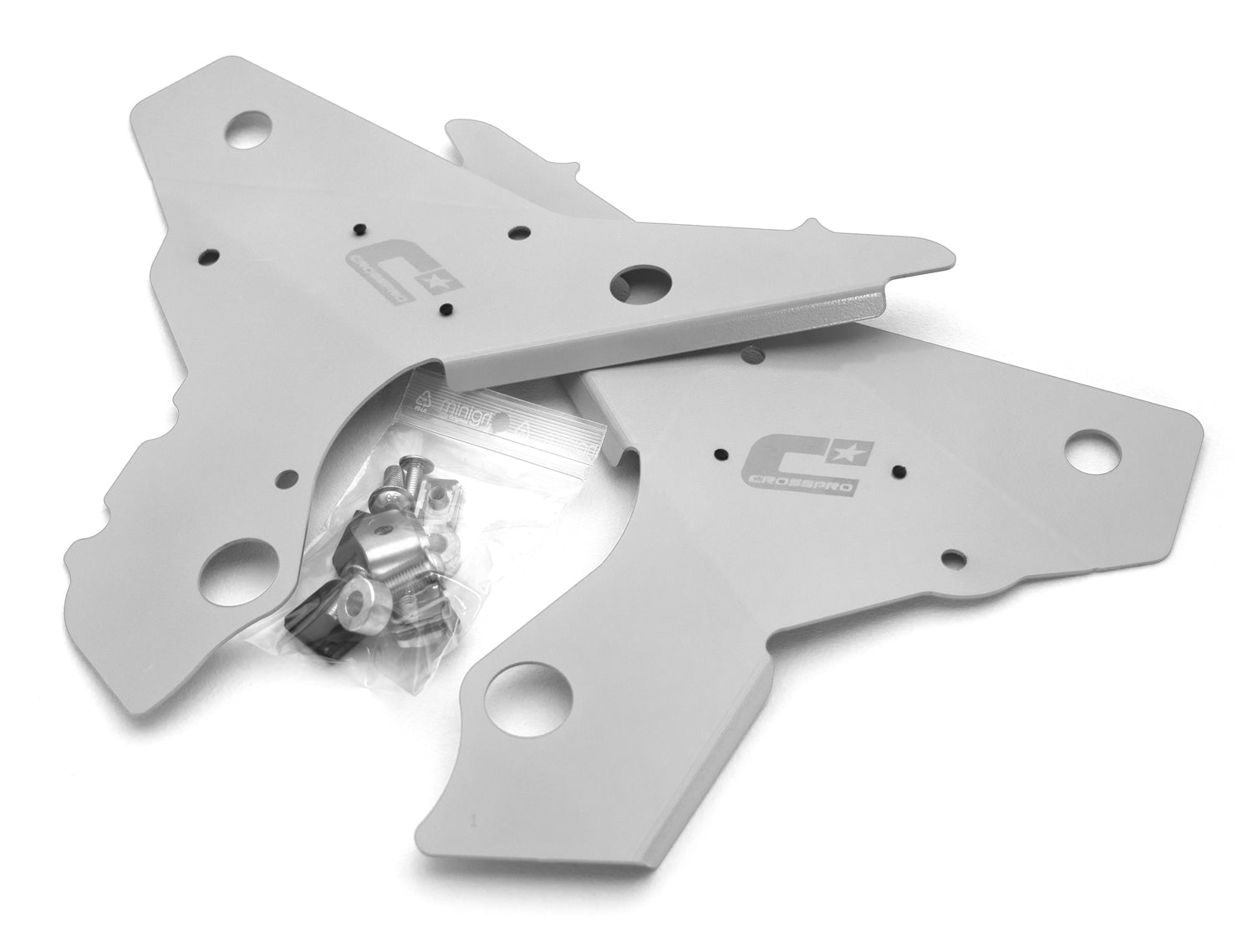 Crosspro - Frame Guards Aluminum For Suzuki LT-R 450-White